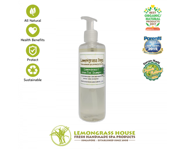 Dog Shampoo Lemongrass & Green Tea