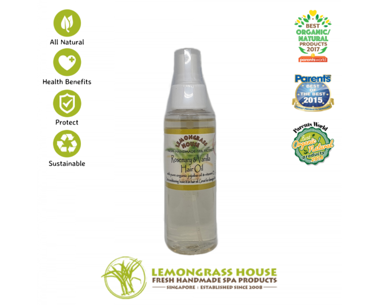 Rosemary & Vanilla Hair Oil