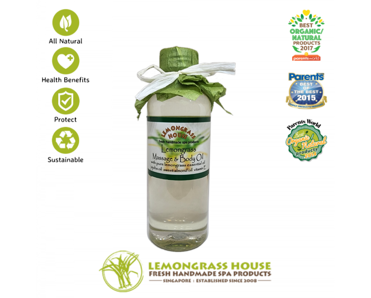 Lemongrass Massage & Body Oil