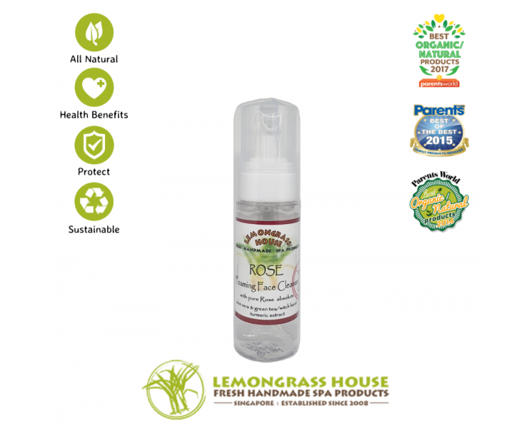 Rose Foaming Face Cleanser