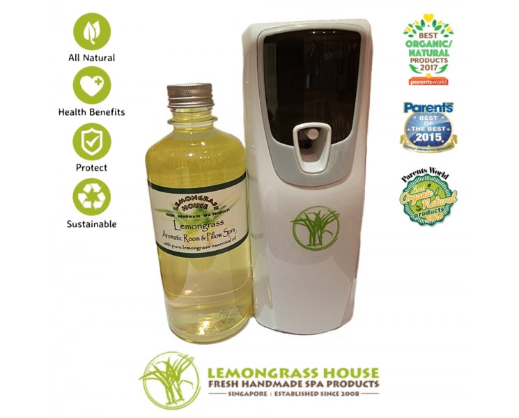 Automatic Refillable & Eco-Friendly Room Spray Dispenser Set