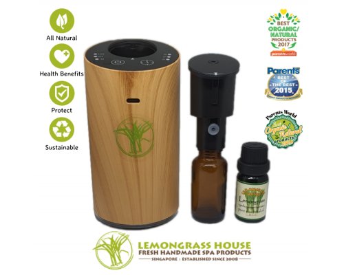 Waterless Pure Essential Oil Diffuser Set