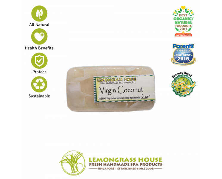 Virgin Coconut Handmade Soap Bar