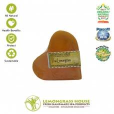 Lemongrass Heart Shaped Handmade Soap